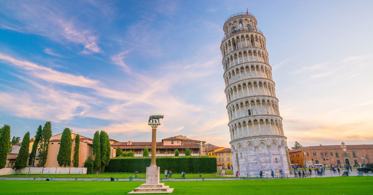 Det skæve tårn i Pisa