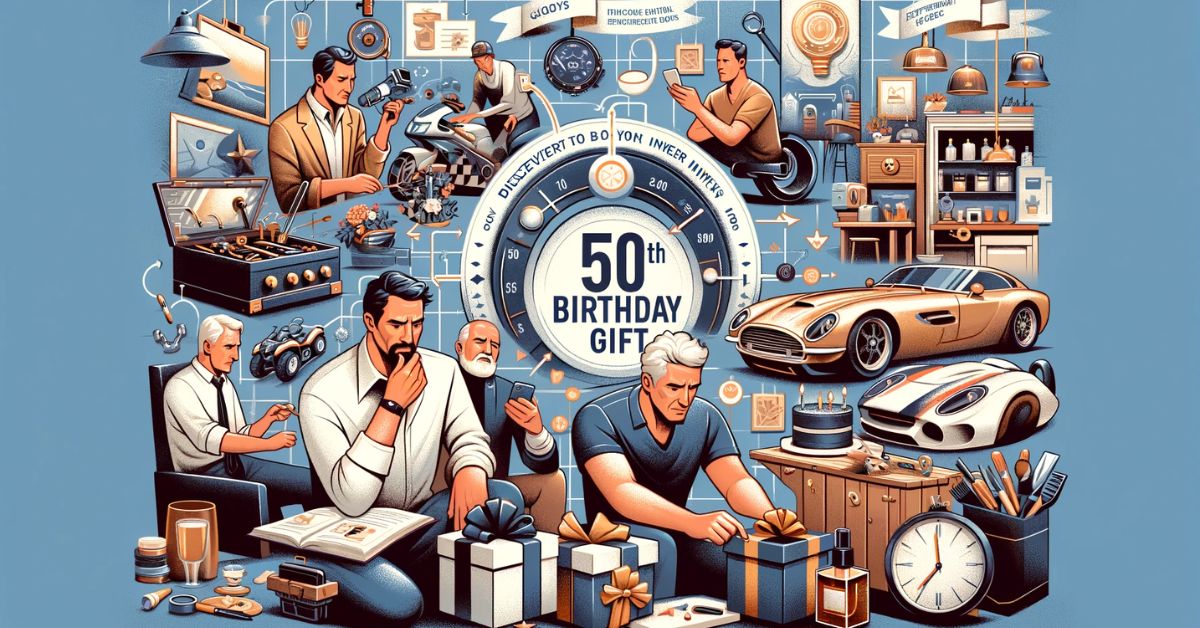 Ideer til 50 års fødselsdagsgaver til ham