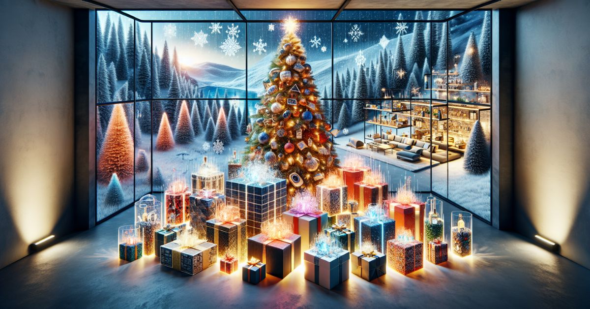 Juletræ og julegaver